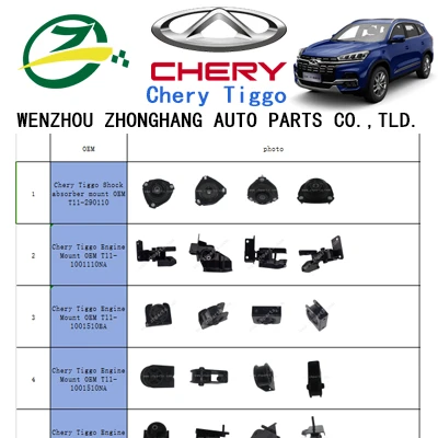 AUTOTEILE Chery Tiggo 3 4 5 6 7 8 Pro Produktkatalog